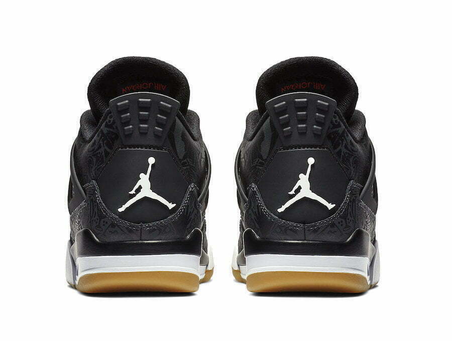 Nike Air Jordan 4 Retro Laser Black Gum 