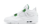 green and white jordans 4