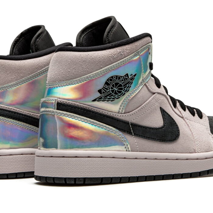 air jordan 1 mid dirty powder iridescent