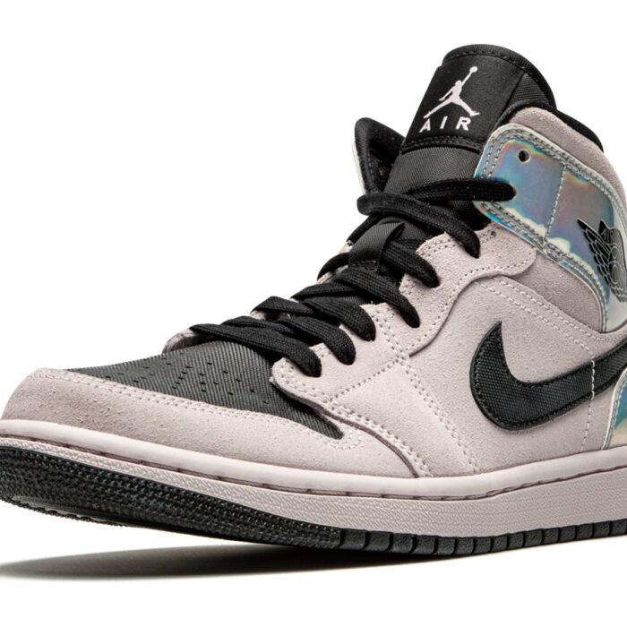 air jordan 1 mid dirty powder iridescent