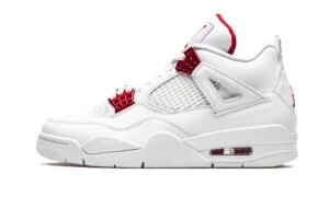 Jordan 4 white and on sale red