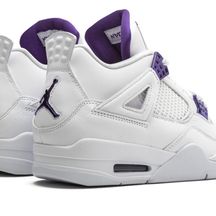 jordan purple and white 4s