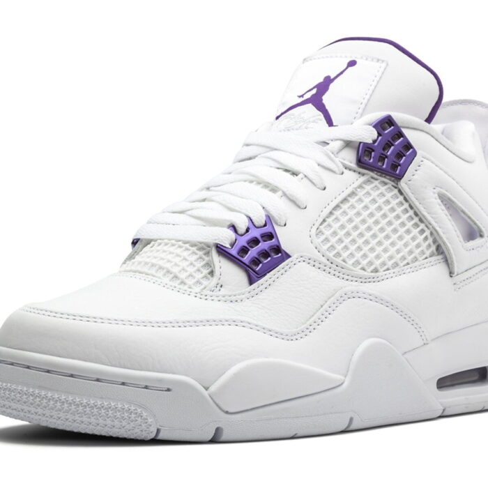 metallic purple jordan 4 gs