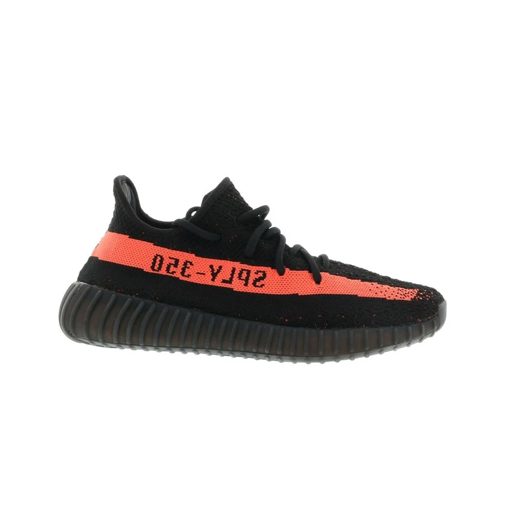 Yeezy Boost 350 V2 Core Black Red фото