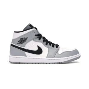 Air jordan 1 store mid grey and black