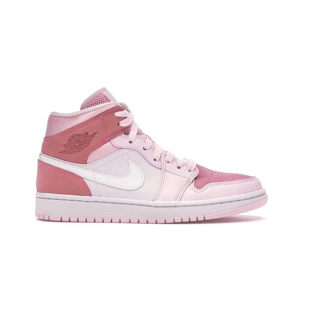 Air Jordan 1 Mid Digital Pink (W) фото
