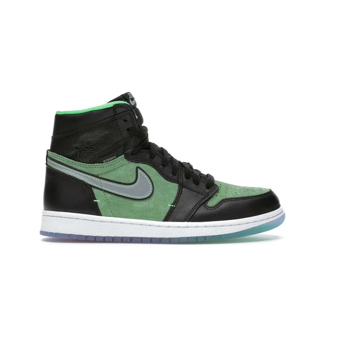 Кроссовки Nike Air Jordan 1 Retro High Zoom Black Green фото