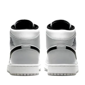 Gray shop white jordans