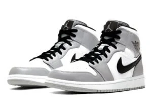 Gray and white retro clearance jordans