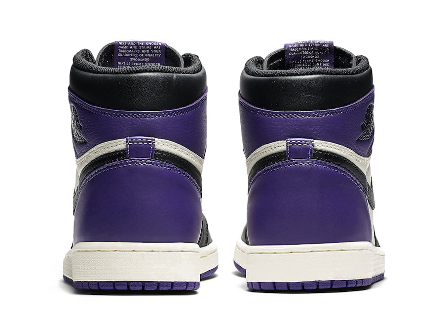 court purple jordan 1 release date