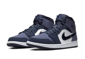 Nike Air Jordan 1 Mid Obsidian Sanded Purple 554724 445