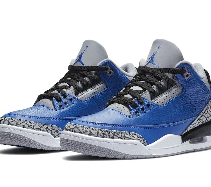 jordan retro 3 varsity royal cement