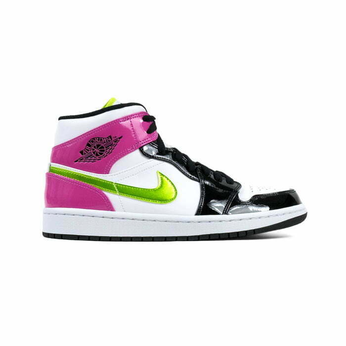 jordan 1 white black and pink