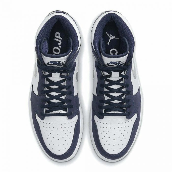 blue navy jordans