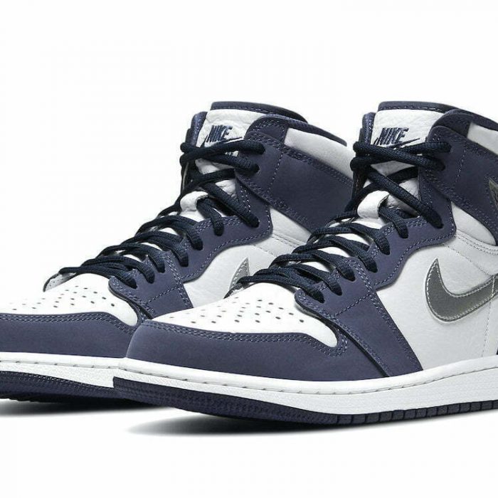 blue and navy jordan 1