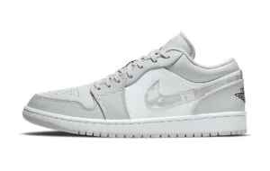 All white air jordan 1 sales low