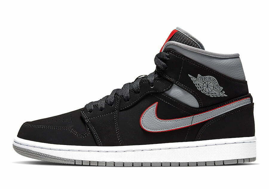 Кроссовки Nike Air Jordan 1 Mid Black 