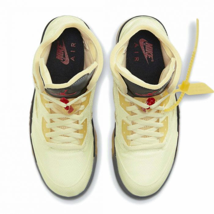 off white jordan 5 sail collection