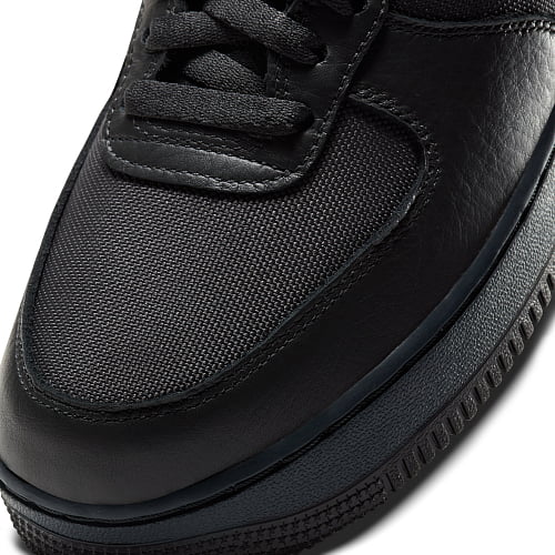 steel toe black air force 1