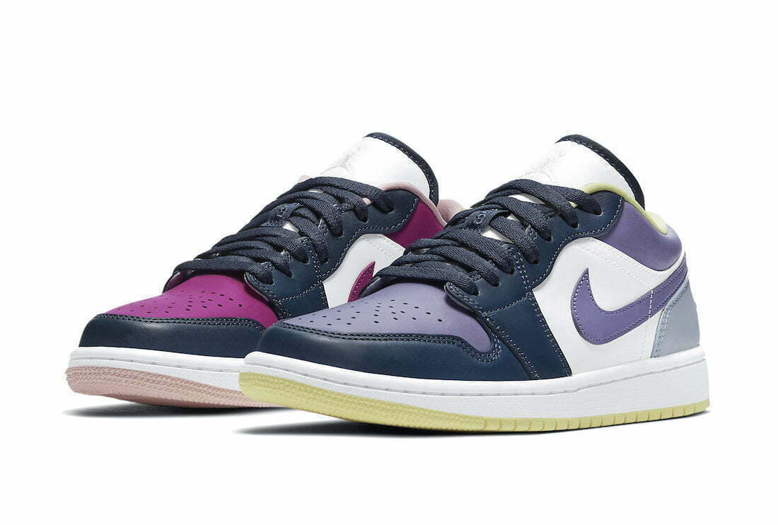 Nike Air Jordan 1 Low Purple Magenta 
