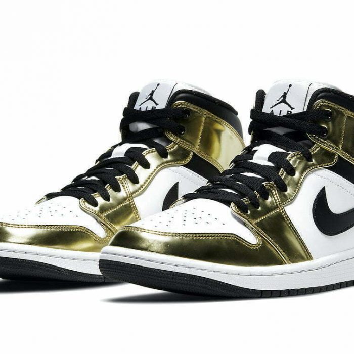 gold retro 1 mid