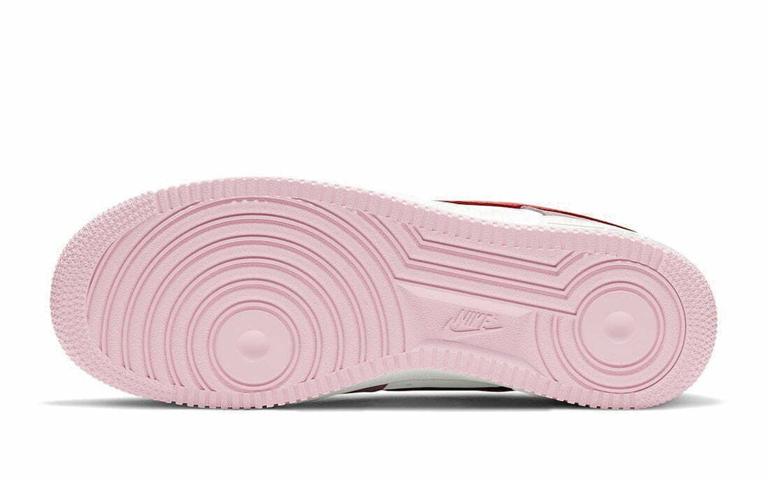 pink valentines day air force 1