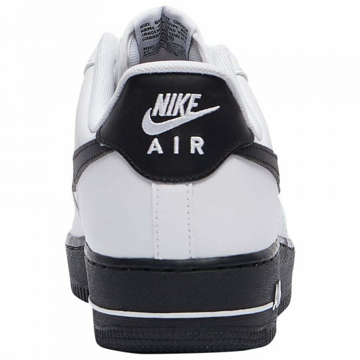 black and white low top nikes