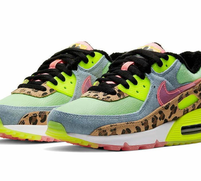 nike womens air max 90 lx 90s dancefloor green