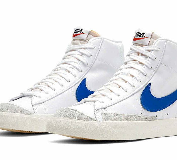 nike mid blazer blue