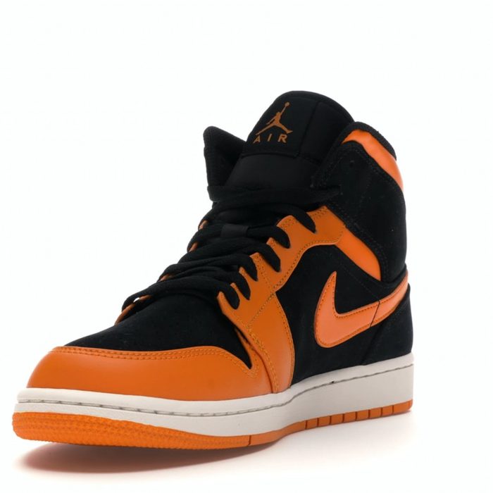 jordan 1 mid orange peel