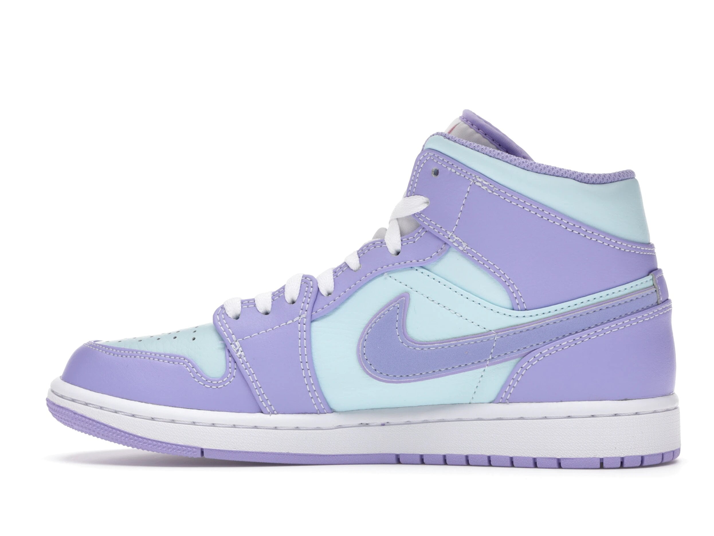 Купить кроссовки Jordan Nike Jordan 1 Mid Purple Aqua в СПБ интернет