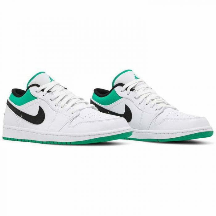 aj 1 low lucky green