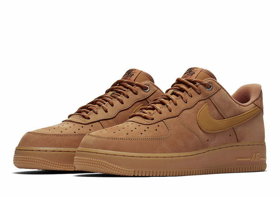 wheat air force 1 low top