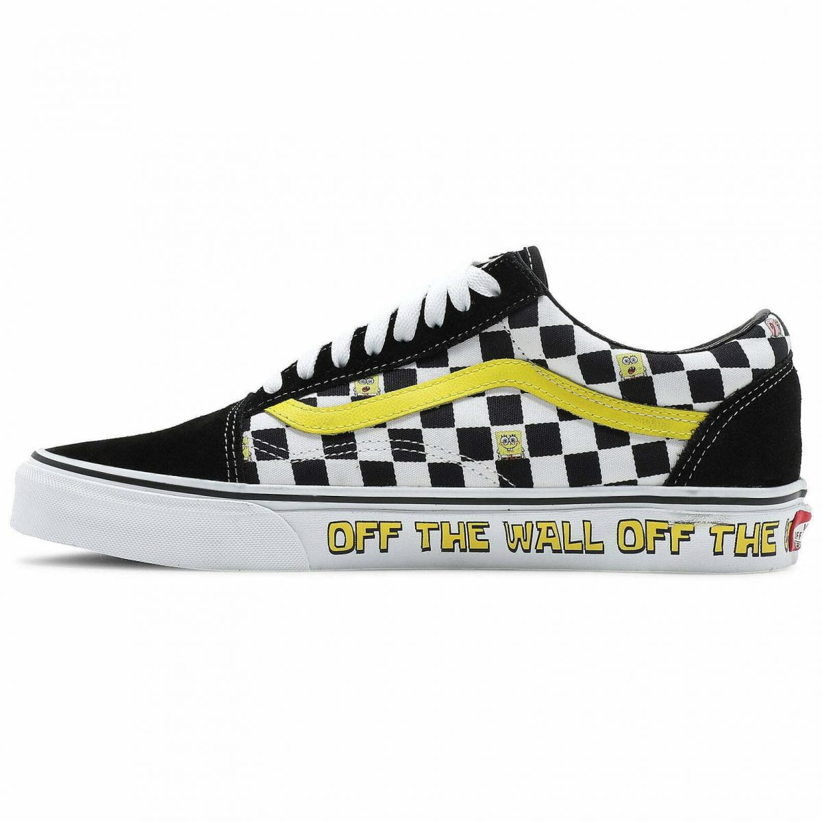 Кеды Vans Old Skool SpongeBob SquarePants Off The Wall фотография