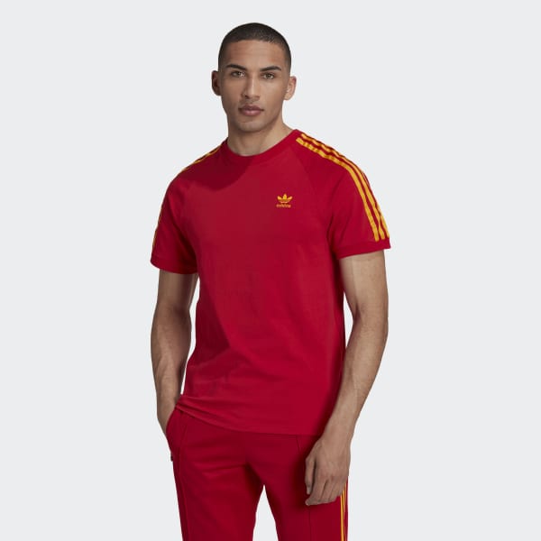 

Мужская футболка adidas 3-Stripes Tee (Красная), Красный