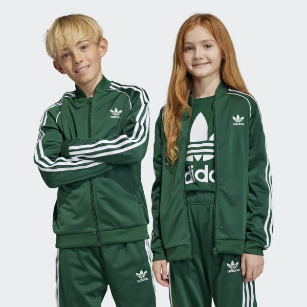 Детский спортивный костюм adidas Adicolor SST Track Jacket (Зеленый) купить по цене рублей в Москве в интернет-магазине MYREACT