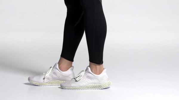 Мужские кроссовки для бега adidas 4D Parley Shoes (Белые) фотография