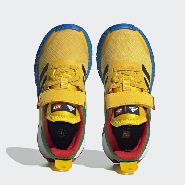 Детские кроссовки adidas DNA x LEGOВ® Elastic Lace and Top Strap Shoes (Желтые) фотография
