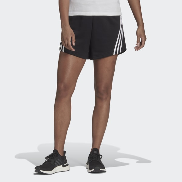 Женские шорты adidas Sportswear Future Icons 3-Stripes Shorts (Черные) фото
