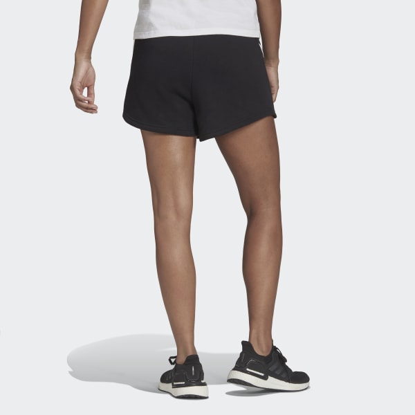 Женские шорты adidas Sportswear Future Icons 3-Stripes Shorts (Черные) фотография