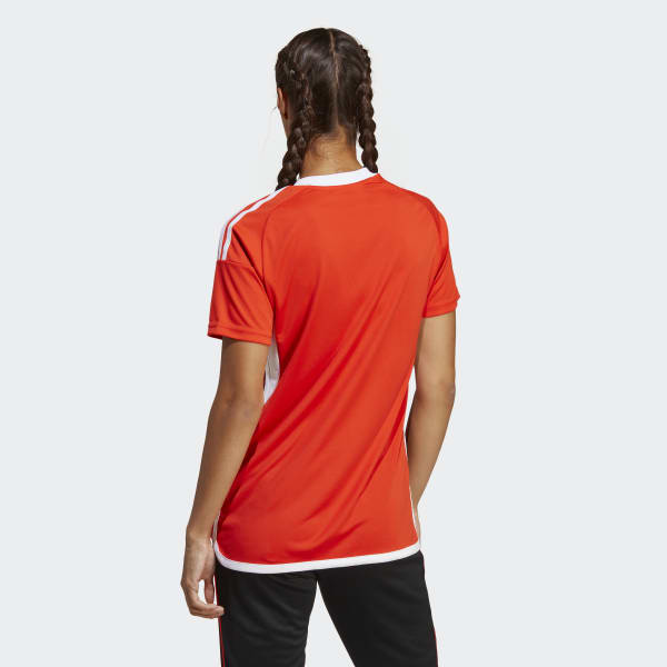 Женская футбольная форма adidas x LEGOВ® Home Jersey (Оранжевая) фотография