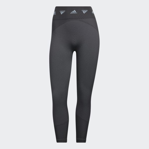 Женские леггинсы adidas AEROKNIT Training 7/8 Leggings (Серые