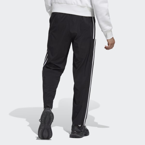 Мужские брюки adidas AEROREADY Essentials Stanford Open Hem Embroidered Small Logo Pants (Черные) фотография