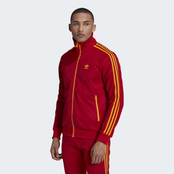 Мужской спортивный костюм adidas Beckenbauer Track Jacket (Красный) купить по цене рублей в Москве в интернет-магазине MYREACT