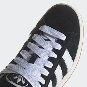 Adidas campus cheap white black