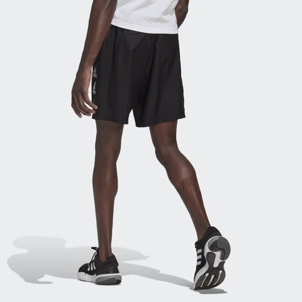 Мужские шорты adidas Designed to Move Logo Shorts (Черные) фотография