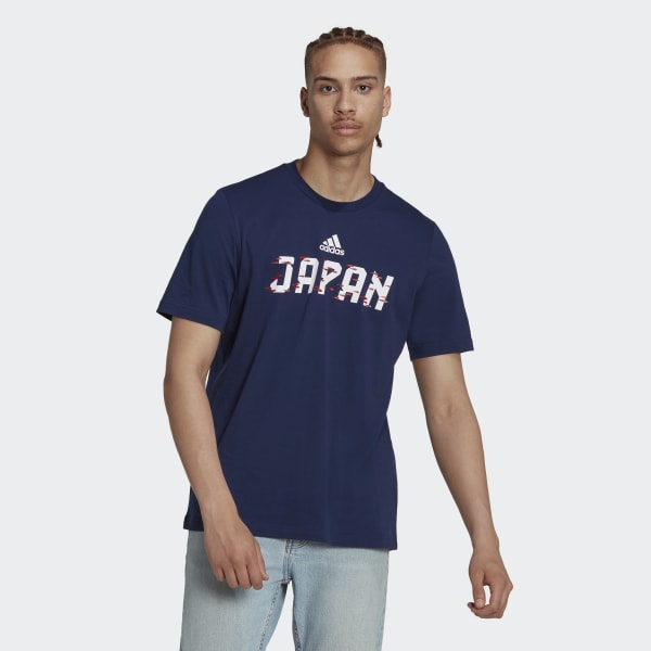 

Мужская футбольная одежда adidas FIFA World Cup 2022в„ў Japan Tee (Синяя), Синий