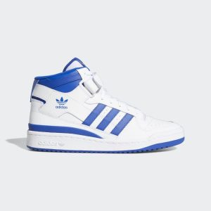 Blue white hotsell adidas shoes