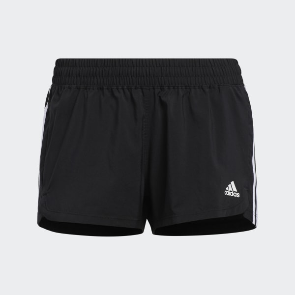 

Женские шорты adidas Pacer 3-Stripes Woven Shorts (Черные), Черный