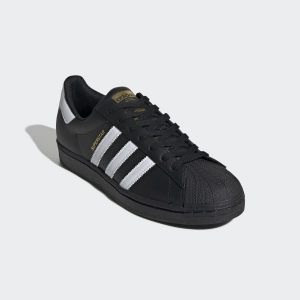 Adidas superstar sales full black